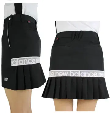 뉴발란스 여성용 골프 스커트 블랙