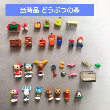 레어 숲을 만들자 동물의 숲 타카라토미 당시품 피규어 세트