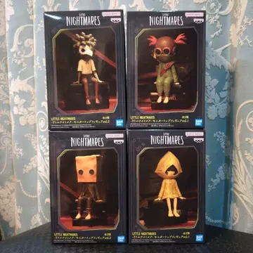 리틀 나이트메어 모니터 탑 피규어 4개 세트