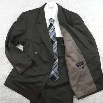 G4592*FARAGO 팬츠 수트 셋업 브라운