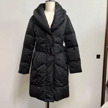 pinky&dianne 블랙 롱 다운 자켓 36