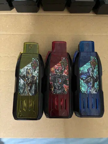 울트라맨 트리거 갓츠 하이퍼 키 괴수 키 어둠의 3거인 묶음 판매