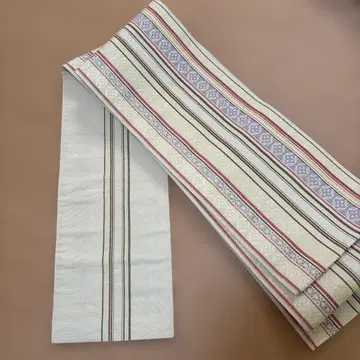 하카타 오비 반폭 오비 순수 실크