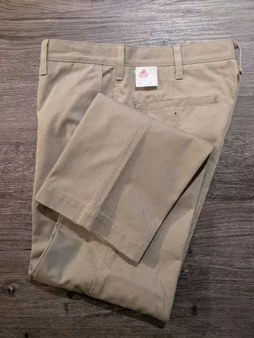 RED CAP. 베이지 치노 팬츠 워크 팬츠