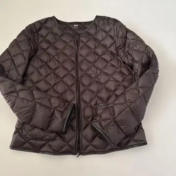 UNIQLO 브라운 퀼팅 다운 자켓 M