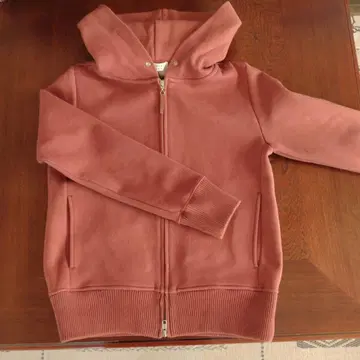 HUMAN WOMAN 풀 집업 후드티 핑크