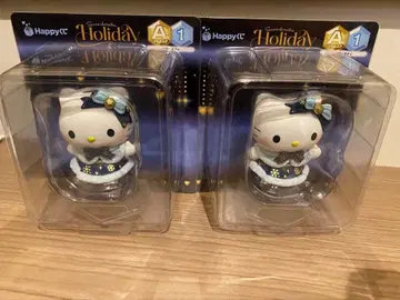 산리오 해피 복권 키티 피규어 A상 2개 세트