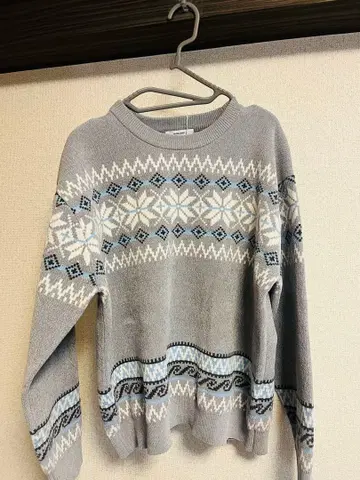 글로벌 워크 부드러운 리치 몰 니트/패턴/581135