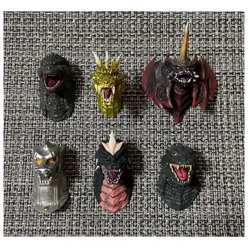 제일복권 고질라-1.0 H상 몬스터 헤드 마그넷 전6종 컴플리트