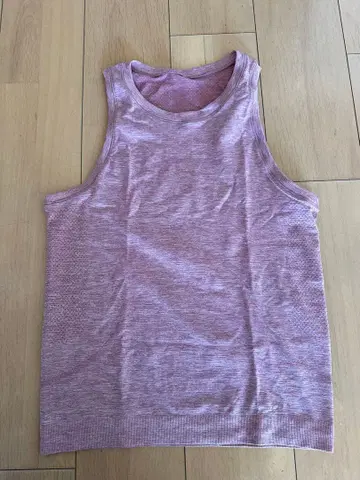 룰루레몬 핑크 탱크탑