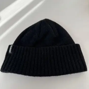 Patagonia 블랙 니트 모자 프리 사이즈