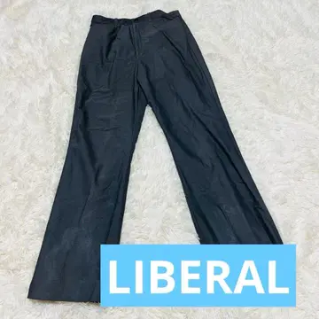 LIBERAL 여성용 바지 팬츠 블랙 치노 팬츠 스키니