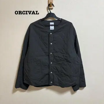 새상품급 오르치발 인슐레이션 칼라리스 숏 퀼트 자켓