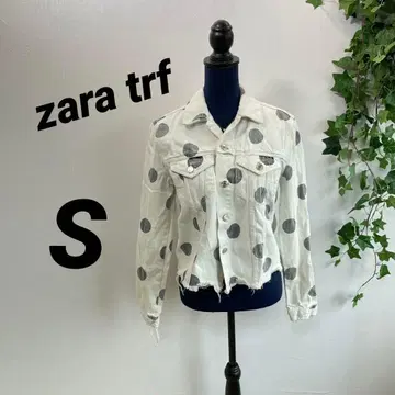 [ zara trf ] 자라 데님 자켓 S 크롭 새상품급