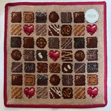 FEILER 페이러 손수건 코프레 드 쇼콜라