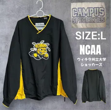 [ L 사이즈 ] NCAA 위치타 주립대학 쇼커스 풀오버 나일론 레어