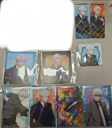 주술회전 팬텀 퍼레이드 고죠 사토루 클리어 카드 특전 환영야행본점 색지