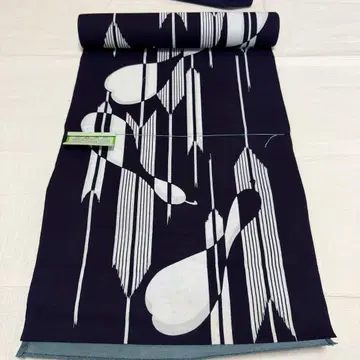 목화 옷감 유카타 야하네 히 패턴