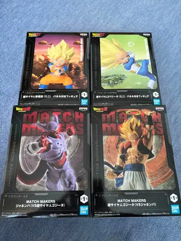 드래곤볼 피규어 4체 세트