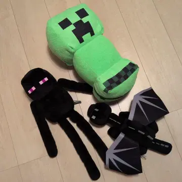 맨사인크라프트 봉제 인형 3체