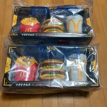 맥도날드 에반게리온 콜라보 피규어 2세트 (일요일 중 발송)