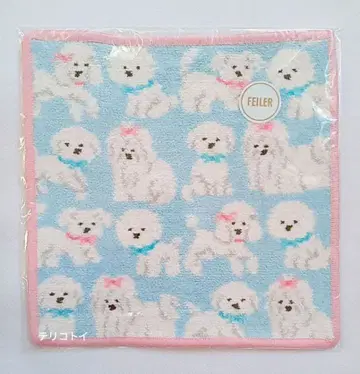 FEILER 페이러 손수건 모후모후 완찬 새상품 미사용