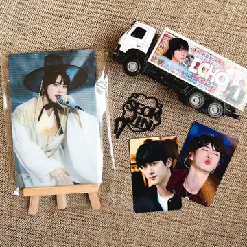 BTS 진 JIN 생일 굿즈 세트 미니 패널 석진 후치코 등