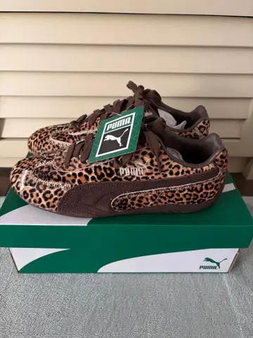 택 포함 미사용 새상품 PUMA 스피도캣 와일드 WNS 24.5cm