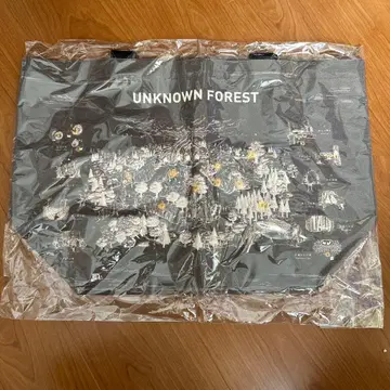 UNKNOWN FOREST 토트백 대용량 다크 그레이