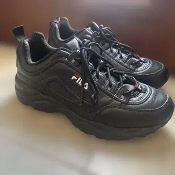 FILA 블랙 스니커즈