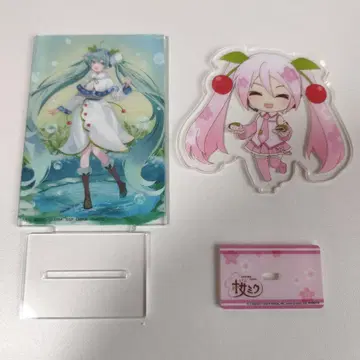 유키 미쿠 2015 벚꽃 미쿠 2024 아크릴 스탠드