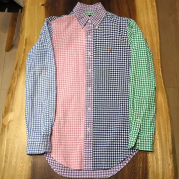 랄프 로렌 멀티 컬러 긴팔 셔츠