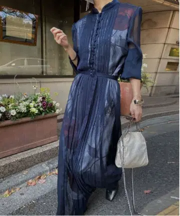 AMERI ELLA VEIL DRESS 원피스