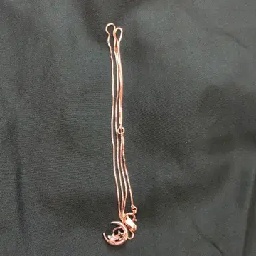 쥬얼리 츠츠미 K10 핑크 골드 다이아몬드 목걸이