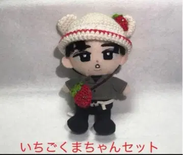 스노우틸 의류 모자 딸기곰쨩 세트