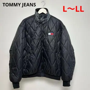 TOMMY JEANS 리버서블 퀼팅 자켓 LL
