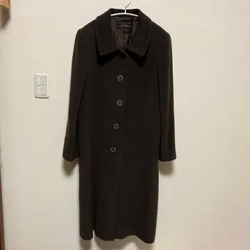 Leilian 브라운 롱 코트 사이즈 11