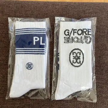 G/FORE 스트라이프 삭스 화이트/네이비