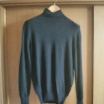 Papas 블랙 터틀넥 스웨터