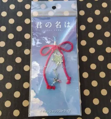 미개봉 새상품 너의 이름은 이어폰 잭 스트랩