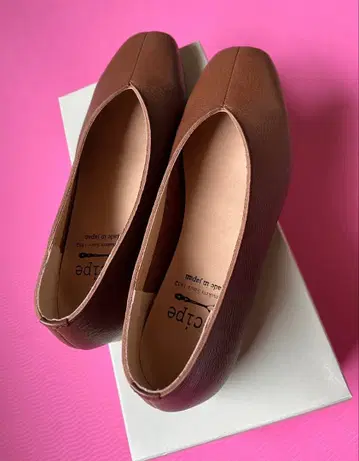 Recipe 레시피 일본제 펌프스 천연 가죽 V컷 22.5cm