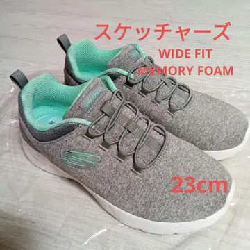 스케쳐스 스니커즈 WIDE FIT MEMORY FOAM 23cm