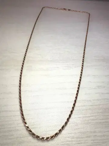 트위스트 체인 실버925 이탈리아제 [ 55cm ]