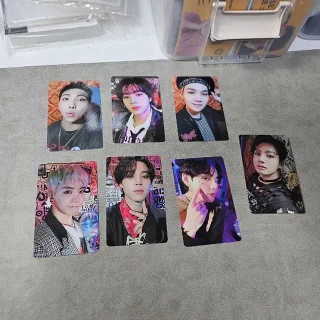 7장 세트양도 bts 방탄 2022 시그 포카