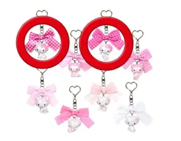산리오 키티 시크릿 키링 2개 세트