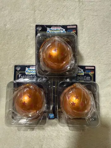 드래곤볼풍 오브제 3개 세트