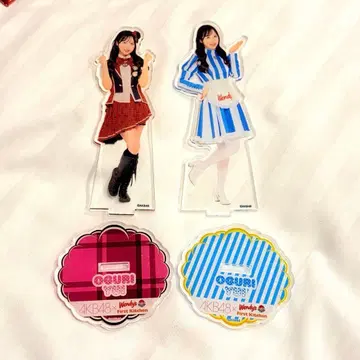 AKB48 웨디즈 오구리 유이 아크릴 스탠드 2종 세트