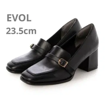 EVOL 스퀘어 벨트 로퍼 23.5cm