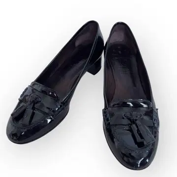 루카 그로시 로퍼 에나멜 블랙 23cm