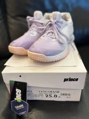 prince VENUSMASH 테니스화 25.0cm